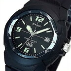 ■メール便配送■CASIO/Standard【カシオ/スタンダード】メンズ腕時計 アナログクォーツ ブラック文字盤 ブラックラバーベルト 海外モデル【並行輸入品】MW-600F-1A