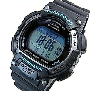CASIO/SPORTS GEAR�y�J�V�I/�X�|�[�c�M�A�z���f�B�[�X �\�[���[�r���v ���o�[�x���g �u���b�N(�������K�i)STL-S300H-1AJH