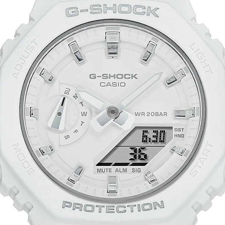 市場】CASIO G-SHOCK【カシオ Gショック】カーボンコアガード構造 アナデジモデル Sサイズ メンズ腕時計 ホワイト(国内正規品)GMA- S2100-7AJF : ＢＲＩＧＨＴ