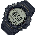 CASIO/Standard【カシオ/スタンダード】デジタル メンズ腕時計 ラバーベルト ブラック 海外モデル【並行輸入品】AE-1500WHX-1A
