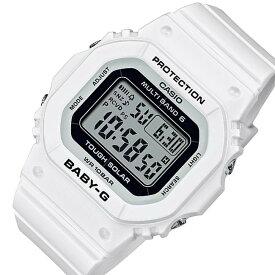 CASIO/Baby-G【カシオ/ベビーG】ソーラー電波腕時計 レディース ホワイト(国内正規品)BGD-5650-7JF