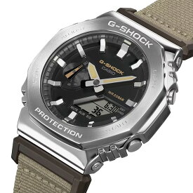 CASIO/G-SHOCK【カシオ/Gショック】メンズ腕時計 メタルケースモデル クロスバンド 海外モデル【並行輸入品】GM-2100C-5A