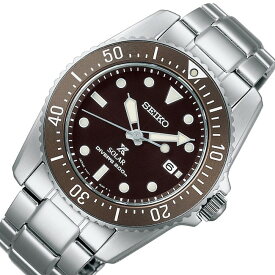 SEIKO/PROSPEX/200m diver's watch【セイコー/プロスペックス/200m防水ダイバーズ】メンズ ソーラー腕時計 メタルベルト ブラウン文字盤 海外モデル【並行輸入品】 SNE571P1