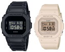 CASIO/G-SHOCK/Baby-G【カシオ/Gショック/ベビーG】ペアウォッチ 腕時計(国内正規品)DW-5600UBB-1JF/BGD-565U-4JF