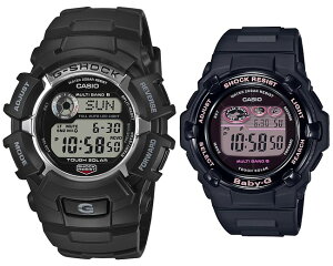 CASIO/G-SHOCK/Baby-G�y�J�V�I/G�V���b�N/�x�r�[G�z�y�A�E�H�b�` �\�[���[�d�g�r���v �u���b�N(�������K�i)GW-2310U-1JF/BGR-3000UCB-1JF