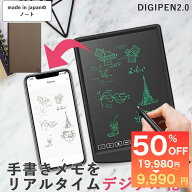 ＼50%OFF！スーパーSALE！／ 電子ノート デジタルノート 電子メモパッド 電子 ノート スマートペン デジ…