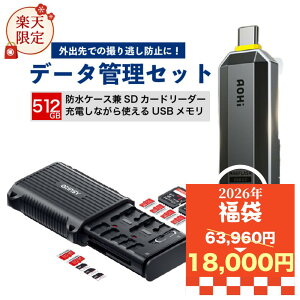 �y�B�蓦���Ȃ��I�f�[�^�Ǘ��Z�b�g�z SD�J�[�h���[�_�[ TYPE-C �h�� �h�o �����f�[�^�]�� MicroSD SD USB������ 512GB �[�d���Ȃ���g���� �ʐ^ ���� ���y 2026�N ����