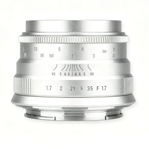 Brightin Star 35mm F1.7 (�\�j�[ E�A�j�R�� Z�A�L���m�� RF�A�L���m�� EF-M�A�x�m�t�C���� X�A�p�i�\�j�b�N&�I�����p�X M43) APS-C �P�œ_ �������K�i ���[�J�[2�N�ۏ� �W�� �y�� ���s ���i ���z Vlog �~��
