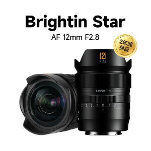 Brightin Star AF 12mm F2.8 (�\�j�[ E�A�j�R�� Z) �t���T�C�Y �P�œ_�����Y �������K�i ���[�J�[2�N�ۏ� �L�p�����Y ���������Y �y�� ���s ���i ���z �~���[���X�J�����p �u���b�N