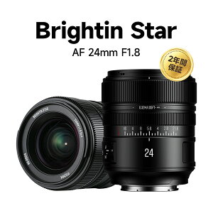 Brightin Star AF 24mm F1.8 (�\�j�[ E�A�j�R�� Z) �t���T�C�Y �P�œ_�����Y �������K�i ���[�J�[2�N�ۏ� �L�p�����Y ���������Y �y�� ���s ���i ���z Vlog �~���[���X�J�����p �u���b�N
