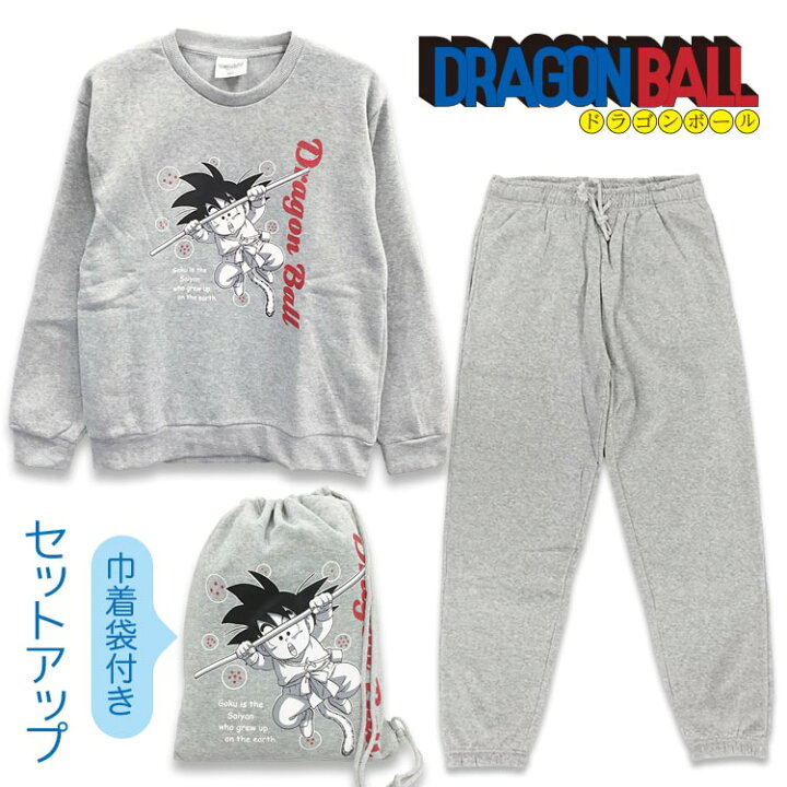 楽天市場 送料無料 Are6800t Dragon Ball ドラゴンボール 裏起毛 上下セット トレーナー スウェットパンツ M Ll メンズ レディース 秋冬 孫悟空 アニメ 漫画 キャラクター スポーツ あったか ルームウェア パジャマ 部屋着 杢グレー Def Collection