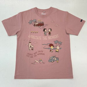 送料無料【SVW1152-159】 スヌーピー SNOOPY フォルクスワーゲン volkswagen コラボ 半袖 Tシャツ 外車 VW アメカジ メンズ レディース ホワイト ピンク ネイビー S M L LL サイズ オールシーズン 親子コ