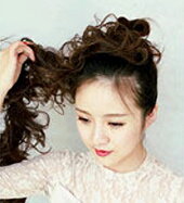 ロープウィッグのつけ方2