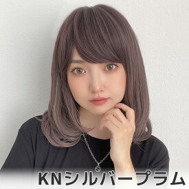 「ニュアンスカールミディアム」 ウィッグ レディース ミディアム フルウィッグ セミロング 自然 ウイッグ ストレート カール 小顔 かつら 女性 医療用ウィッグ 黒髪 コスプレ ハイトーンカラー グラデーション ハロウィン 医療用 大人 耳かけ ブラック 茶色 普段使い FKR