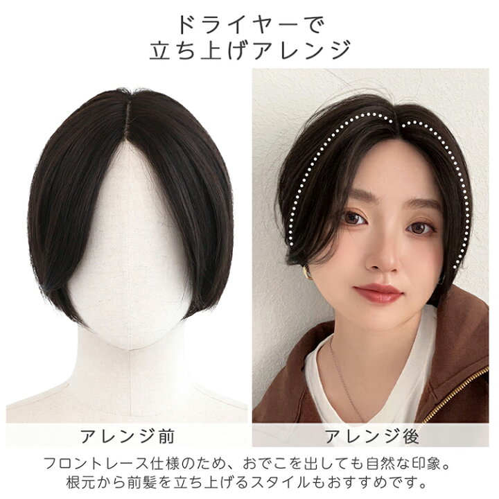 楽天市場】【返品・色交換OK】 医療用ウィッグ ウィッグ 人毛 人毛MIX 