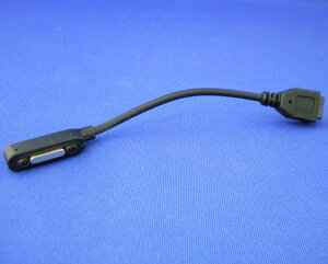 Xperia(TM)Z1用マグネットケーブルmicroUSBメス