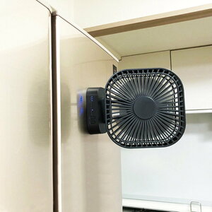 BS-MGNSPMagnetTypePortableFan/マグネット式静音扇風機ブライトンネット