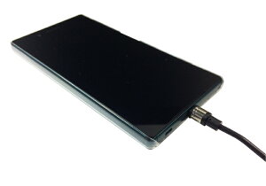 タブレットスマホ用超小型Magnet脱着式microUSBケーブルBM-MGMCRUSB(ブラック)
