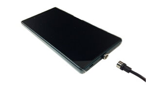 タブレットスマホ用超小型Magnet脱着式microUSBケーブルBM-MGMCRUSB(ブラック)