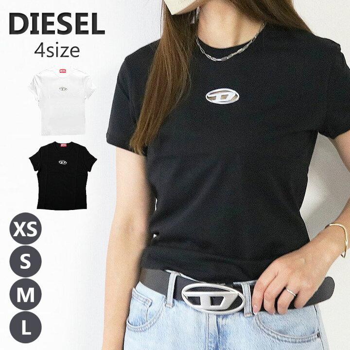 楽天市場】ディーゼル DIESEL Tシャツ A16839 0CLBR レディース 半袖 