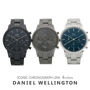 y3Nۏ؁z_jGEFg DANIEL WELLINGTON ICONIC CHRONOGRAPH LINK rv Y NmOt NI[c AiO