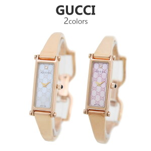 グッチ 腕時計 レディース 1500シリーズ YA015560 YA015559 ウォッチ クォーツ シェル文字盤 シンプル 華奢 オフィス GG ロゴ 大人 バングル GUCCI 誕生日 プレゼント クリスマス ホワイト