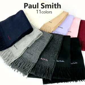 �|�[���X�~�X PAUL SMITH �}�t���[ �����Y ���f�B�X �E�B�����Y M1A 933D AS04 wool scarf �����E�[�� �l�R�|�X�z�� �����w��s��