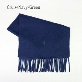 オリジナルラッピング付き ポロラルフローレン マフラー Recycles Wool Muffler メンズ レディース PC0476 ウールマフラー POLO RALPH LAUREN 誕生日 プレゼント