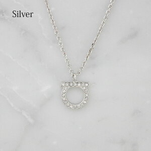 T@g[tFK FERRAGAMO lbNX fB[X Y K`[j`[t tFKlbNX 760132 696656 696657 GANCINO NKL G STRA Vo[ S[h necklace jp jZbNX 