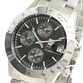 エルジン ELGIN 腕時計 FK1184S-B3 メンズ クォーツ ブラック シルバー 国内正規品