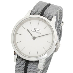 �_�j�G���E�F�����g�� DANIEL WELLINGTON Iconic 36mm Grey Nato Silver White DW00100679 �r���v ���j�Z�b�N�X �I�t�z���C�g �N�I�[�c