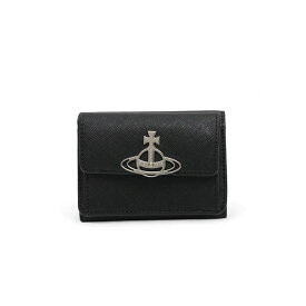 ヴィヴィアンウエストウッド VIVIENNE WESTWOOD 3つ折り財布 5115002UW-L001N-N401 レディース ブラック