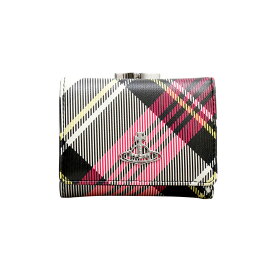 ヴィヴィアンウエストウッド VIVIENNE WESTWOOD SMALL FRAME WALLET 三つ折り財布 51010018-s0012-new-exhibition-tartan レディース O101 NEW EXHIBITION TARTAN ニューエキシビションタータン