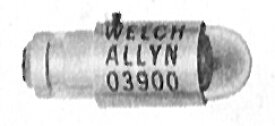 Welch Allyn　ウェルチアレンランプ 検眼鏡用予備電球