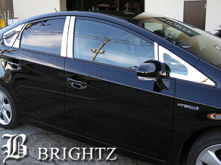 楽天市場】【 BRIGHTZ プリウス 30系 超鏡面メッキピラーパネルカバー 