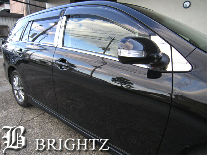 楽天市場】【 BRIGHTZ カローラ フィールダー 140系 超鏡面メッキ 