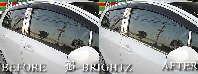 【楽天市場】【 BRIGHTZ ヴィッツ 90系 超鏡面クロームメッキ