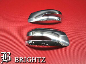 【 BRIGHTZ プレオプラス LA300F LA310F メッキドアミラーカバー 】 【 MIR−SID−137 】 プレオ +