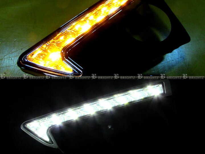 楽天市場】【 BRIGHTZ マークX 130 133 135 中期 LEDデイライト付き 