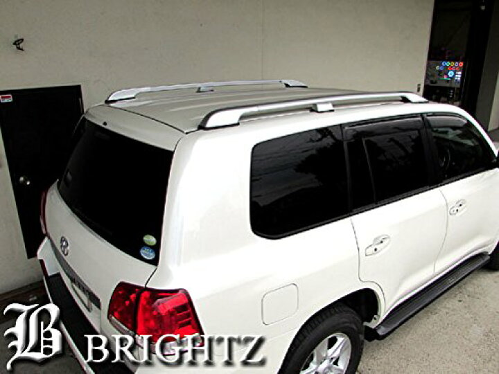 楽天市場】【 BRIGHTZ ランクル 200 202 ルーフレールキット シルバー 