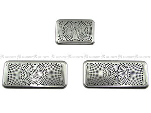 【 BRIGHTZ クラウンハイブリッド 20 21 224 ステンレス天井スピーカーカバー 3PC サテンシルバー 】 【 SPEAKER−095 】 AZSH20 AZSH21 GWS224 AZSH GWSH GWS H20 H21 S224 20 21 224 220 クラウン ハイブリッド クラウ