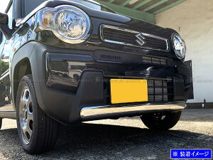 【 BRIGHTZ ハスラー MR92S MR52S 超鏡面ステンレスメッキフロントバンパーリップモール 1PC 】 【 FRO−LIP−039 】 R92 R52 92S 52S 92 52 90 50