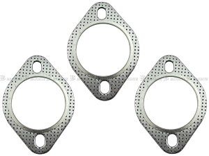 【 BRIGHTZ 63.5Φ マフラーガスケット 3PC 】 【 MUF−GAS−001−3PC 】 63.5パイ 63.5φ
