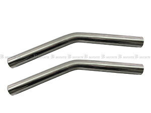 �y BRIGHTZ 42.7�� 30�x �X�e�����X �Ȃ��p�C�v 1.2mm�� 2PC �z �y CUR�|PIPE�|010�|2PC �z 42.7�p�C 42.7�� 30°