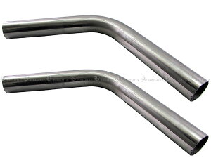 �y BRIGHTZ 42.7�� 60�x �X�e�����X �Ȃ��p�C�v 1.2mm�� 2PC �z �y CUR�|PIPE�|011�|2PC �z 42.7�p�C 42.7�� 60°