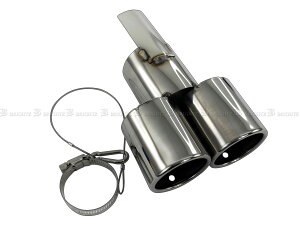 【 BRIGHTZ ヴェゼル RV ステンレス2本出しマフラーカッター 銀 】 【 MUF−CUT−027 】 RV3 RV4 RV5 RV6 V3 V4 V5 V6 3 4 5 6 ベゼル ヴエゼル