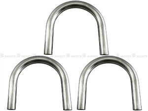 �y BRIGHTZ 35�� 180�x �X�e�����X �Ȃ��p�C�v 1.2mm�� 3PC �z �y CUR�|PIPE�|033�|3PC �z 35�p�C 35�� 180°