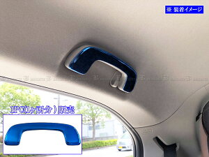 【 BRIGHTZ N-BOXカスタム JF5 JF6 ステンレスアシストグリップカバー 青 1PC 】 【 INT−GRIP−074−1PC 】 JF F5 F6 5 6 カスタム NBOX N−BOX エヌボックス エヌ ボックス Nボックス NBOXカスタム N−BOXカスタ