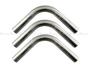 �y BRIGHTZ 38�� 90�x �X�e�����X �Ȃ��p�C�v 1.2mm�� 3PC �z �y CUR�|PIPE�|042�|3PC �z 38�p�C 38�� 90°