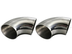 �y BRIGHTZ 60�� 90�x �X�e�����X�Ȃ��p�C�v�G���{ 1.2mm�� 2PC �z �y MUF�|JOI�|026�|2PC �z 60�p�C 60�� 90°